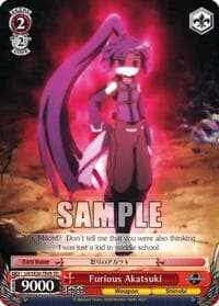 Furious Akatsuki - LOG HORIZON - Weiss Schwarz card