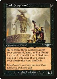Dark Supplicant - Legions - Magic: The Gathering card