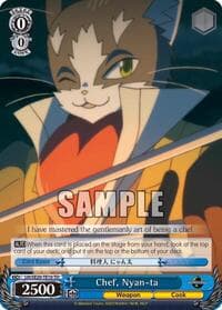 Chef, Nyan-ta - LOG HORIZON - Weiss Schwarz card