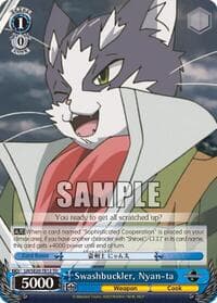 Swashbuckler, Nyan-ta - LOG HORIZON - Weiss Schwarz card