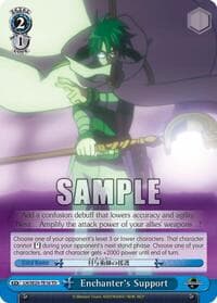 Enchanter's Support - LOG HORIZON - Weiss Schwarz card