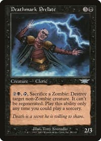 Deathmark Prelate - Legions - Magic: The Gathering card