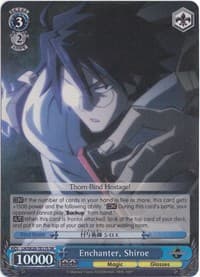 Enchanter, Shiroe (SR) - LOG HORIZON - Weiss Schwarz card