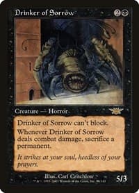 Drinker of Sorrow - Legions - Magic: The Gathering card