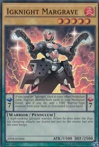 Igknight Margrave - Astral Pack 8 - YuGiOh card