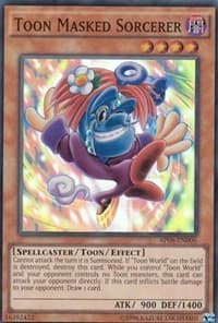 Toon Masked Sorcerer - Astral Pack 8 - YuGiOh card