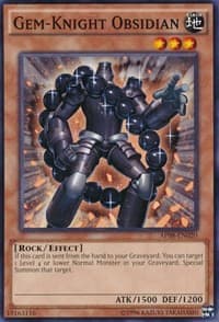 Gem-Knight Obsidian - Astral Pack 8 - YuGiOh card