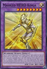 Masked HERO Koga - Astral Pack 8 - YuGiOh card