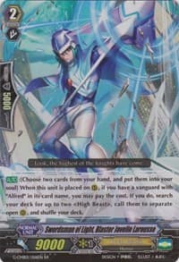 Swordsman of Light, Blaster Javelin Larousse - G-CMB01: Vanguard & Deletor - Cardfight Vanguard card