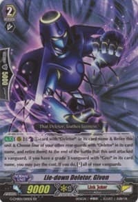 Lie-down Deletor, Given - G-CMB01: Vanguard & Deletor - Cardfight Vanguard card