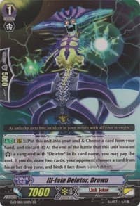 Ill-fate Deletor, Drown - G-CMB01: Vanguard & Deletor - Cardfight Vanguard card