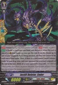 Instill Deletor, Ender - G-CMB01: Vanguard & Deletor - Cardfight Vanguard card