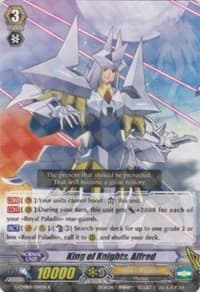 King of Knights, Alfred - G-CMB01: Vanguard & Deletor - Cardfight Vanguard card