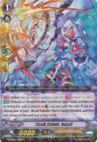 Flash Shield, Iseult - G-CMB01: Vanguard & Deletor - Cardfight Vanguard card