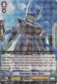 Guidepost Sage, Elron - G-CMB01: Vanguard & Deletor - Cardfight Vanguard card