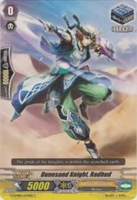 Dunesand Knight, Radhud - G-CMB01: Vanguard & Deletor - Cardfight Vanguard card