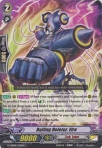 Hailing Deletor, Elro - G-CMB01: Vanguard & Deletor - Cardfight Vanguard card