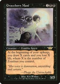 Graveborn Muse - Legions - Magic: The Gathering card