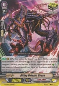 Biting Deletor, Geeva - G-CMB01: Vanguard & Deletor - Cardfight Vanguard card