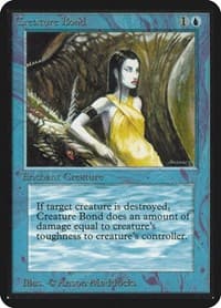 Creature Bond - Alpha Edition - Magic: The Gathering card