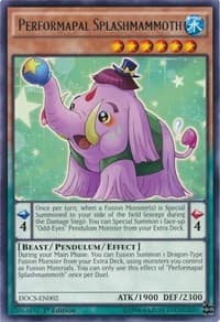 Performapal Splashmammoth - Dimension of Chaos - YuGiOh card