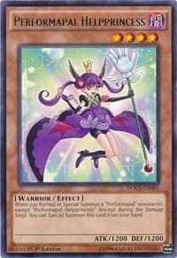 Performapal Helpprincess - Dimension of Chaos - YuGiOh card
