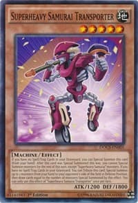 Superheavy Samurai Transporter - Dimension of Chaos - YuGiOh card