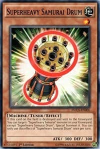 Superheavy Samurai Drum - Dimension of Chaos - YuGiOh card