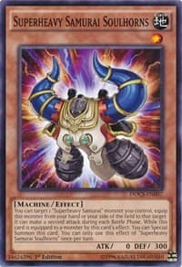 Superheavy Samurai Soulhorns - Dimension of Chaos - YuGiOh card