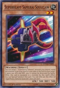 Superheavy Samurai Soulclaw - Dimension of Chaos - YuGiOh card