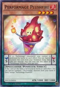 Performage Plushfire - Dimension of Chaos - YuGiOh card