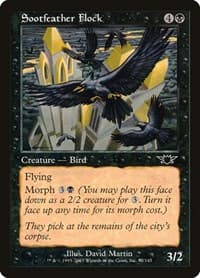 Sootfeather Flock - Legions - Magic: The Gathering card