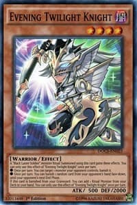 Evening Twilight Knight - Dimension of Chaos - YuGiOh card