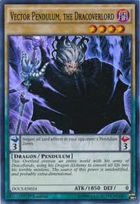 Vector Pendulum, the Dracoverlord - Dimension of Chaos - YuGiOh card
