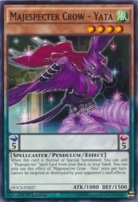 Majespecter Crow - Yata - Dimension of Chaos - YuGiOh card
