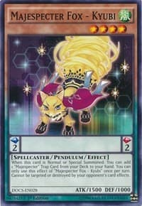 Majespecter Fox - Kyubi - Dimension of Chaos - YuGiOh card