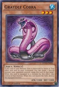 Graydle Cobra - Dimension of Chaos - YuGiOh card
