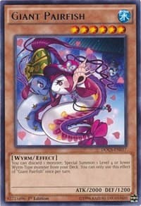 Giant Pairfish - Dimension of Chaos - YuGiOh card