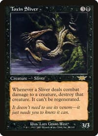 Toxin Sliver - Legions - Magic: The Gathering card
