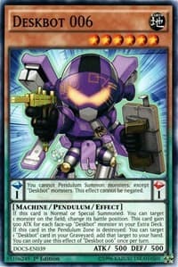 Deskbot 006 - Dimension of Chaos - YuGiOh card