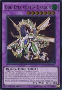 Odd-Eyes Vortex Dragon (UTR) - Dimension of Chaos - YuGiOh card