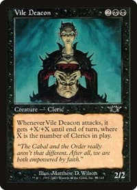 Vile Deacon - Legions - Magic: The Gathering card