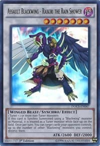 Assault Blackwing - Raikiri the Rain Shower - Dimension of Chaos - YuGiOh card