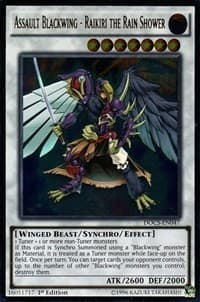Assault Blackwing - Raikiri the Rain Shower (UTR) - Dimension of Chaos - YuGiOh card