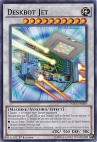 Deskbot Jet - Dimension of Chaos - YuGiOh card