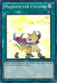 Majespecter Cyclone - Dimension of Chaos - YuGiOh card