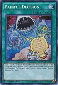 Painful Decision - Dimension of Chaos - YuGiOh card