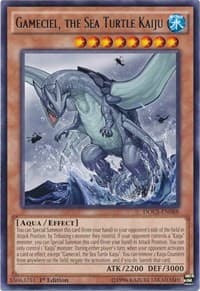 Gameciel, the Sea Turtle Kaiju - Dimension of Chaos - YuGiOh card