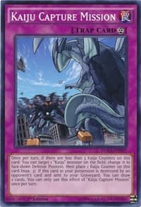 Kaiju Capture Mission - Dimension of Chaos - YuGiOh card