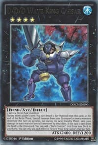 D/D/D Wave King Caesar - Dimension of Chaos - YuGiOh card